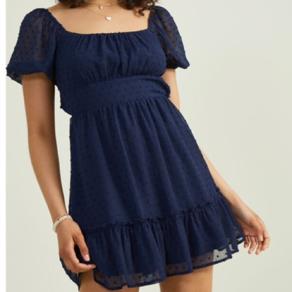 Altar'd State Navy Blue Dress